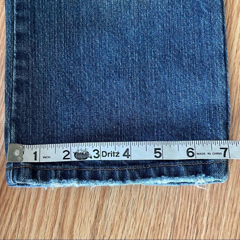 Bongo Vintage Y2K cropped capri low rise jeans - Picture 10 of 14